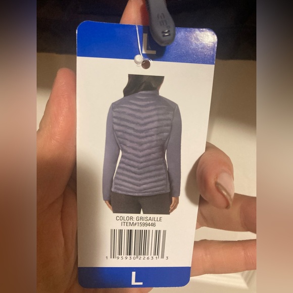 Mixed media jacket - Picture 2 of 3